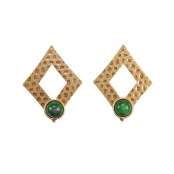 Metal Drop Earrings