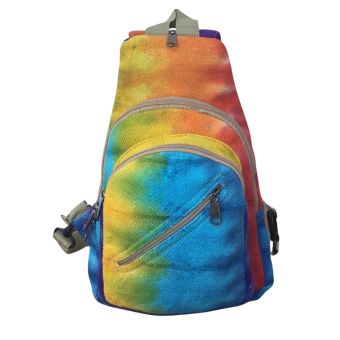 Cotton Sunset Tie Dye Sling Bag
