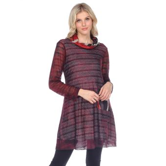 Red Lace Tunic