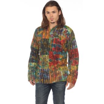 Tie Dye Patch Unisex Top