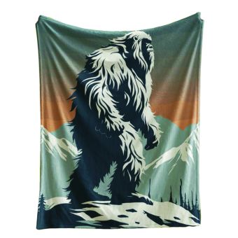 Flannel Fleece Hippie Boho Throw Blanket Hippie Yeti