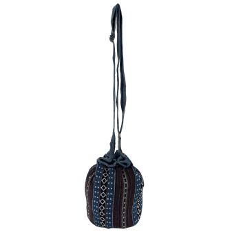 Tribal Print Round Crossbody Hobo Bag