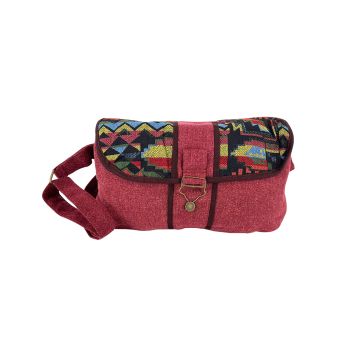 Tribal Print Messenger Bag