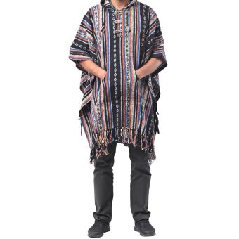 Tribal Print Poncho