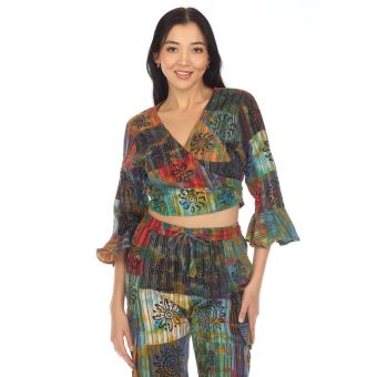 Tie Dye Dharke Patch Women's Top