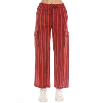 Cotton Striped Hippie Trouser