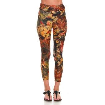 Peacock Printed Legging