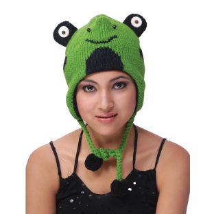 FROG FACED ANIMAL HAT