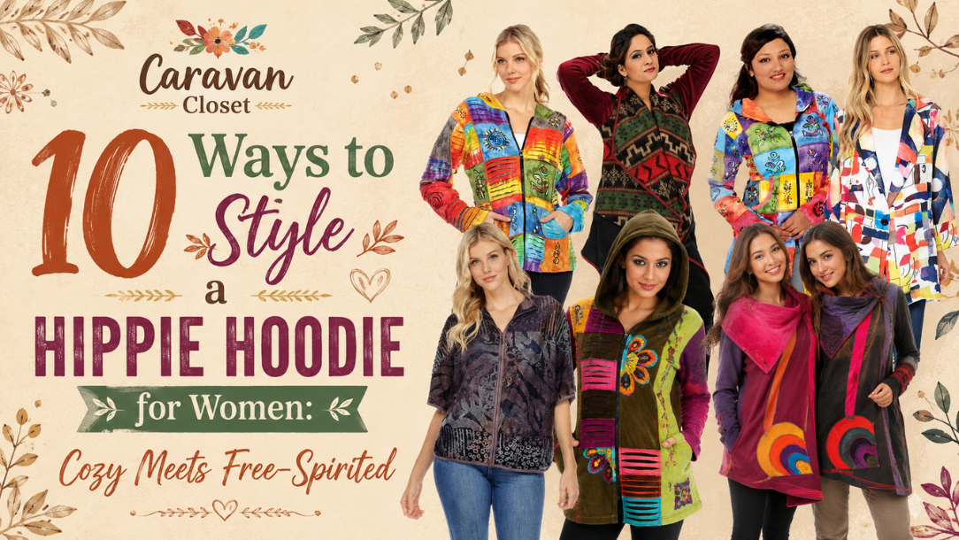 10 Ways to Style a Hippie Hoodie for Women: Cozy Meets Free-Spirited